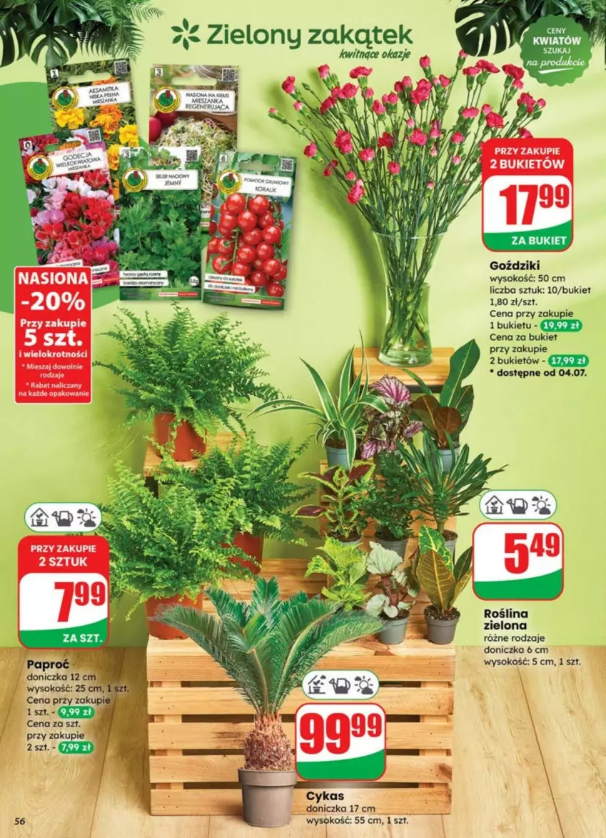 Gazetka promocyjna Dino - ważna 02.07 do 08.07.2025 - strona 52 - produkty: Bukiet, Fa, Sok