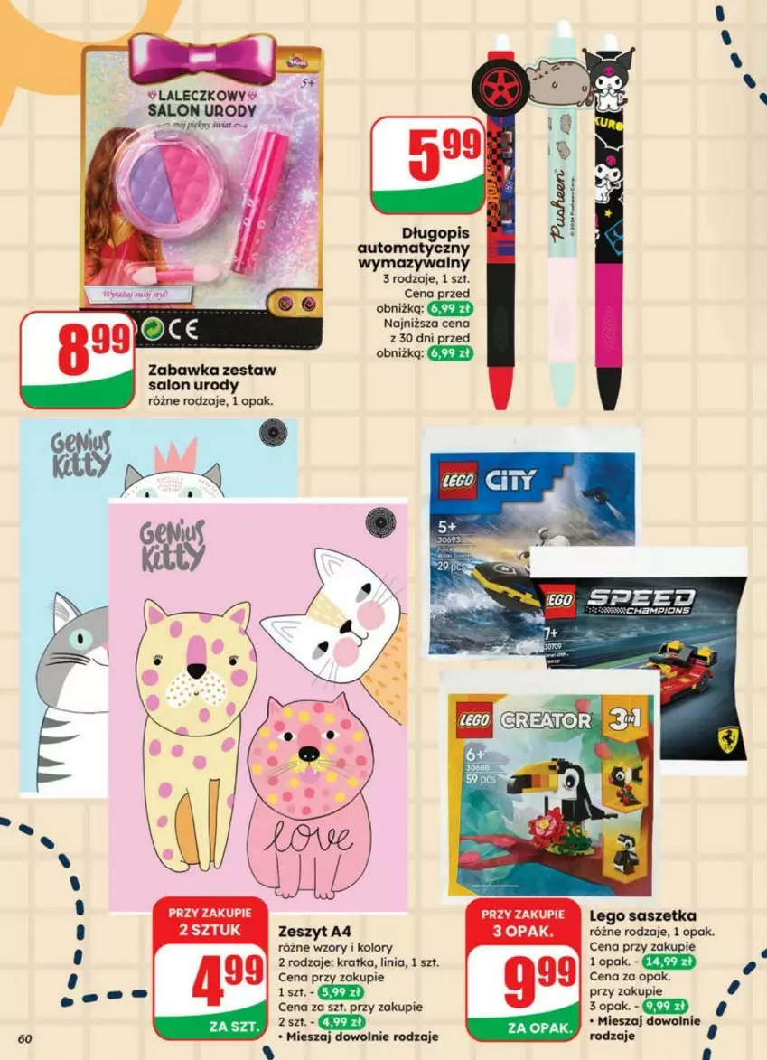 Gazetka promocyjna Dino - ważna 02.07 do 08.07.2025 - strona 57 - produkty: Długopis, LEGO, Zabawka