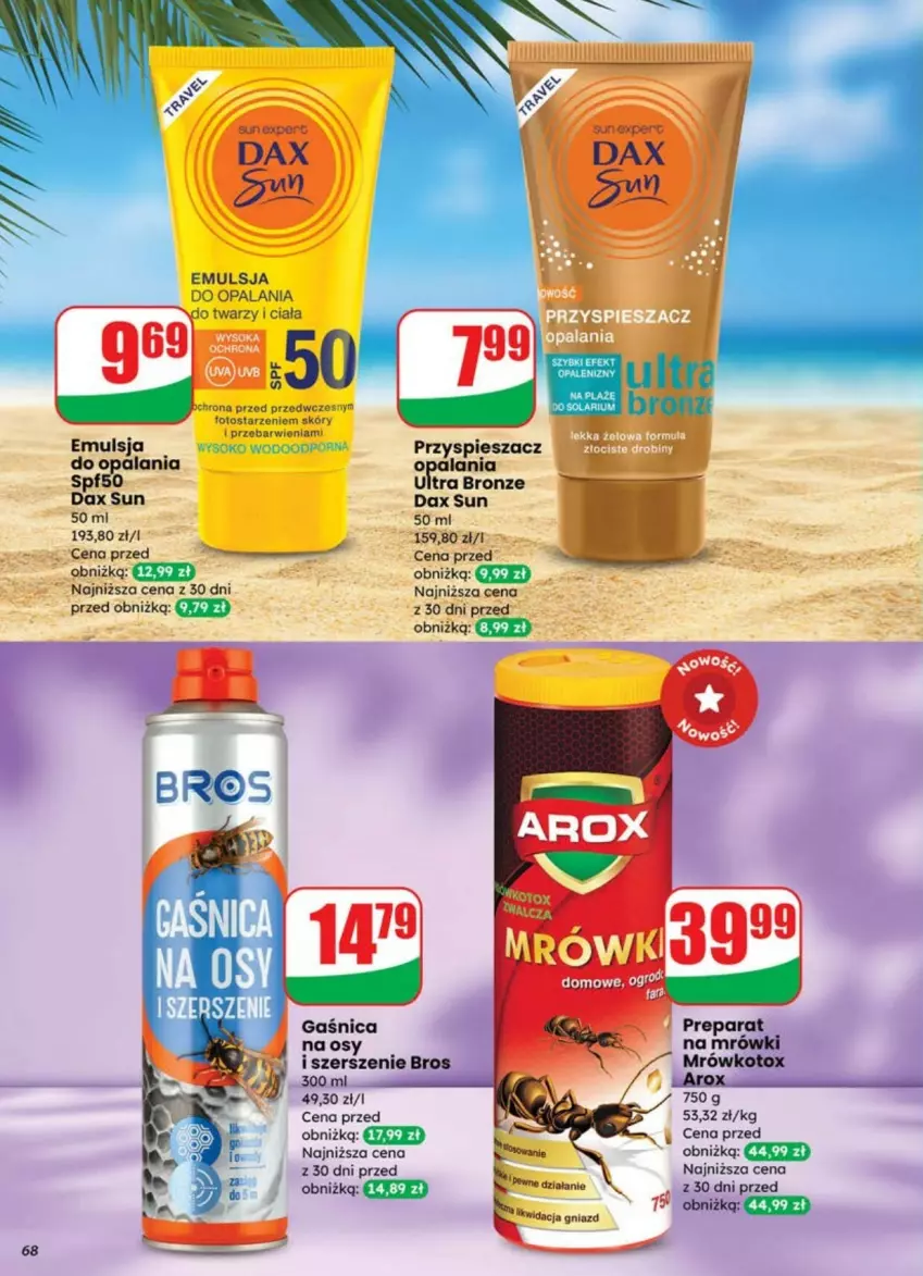 Gazetka promocyjna Dino - ważna 02.07 do 08.07.2025 - strona 65 - produkty: DAX, Emulsja, Gaśnica, Por, Sok