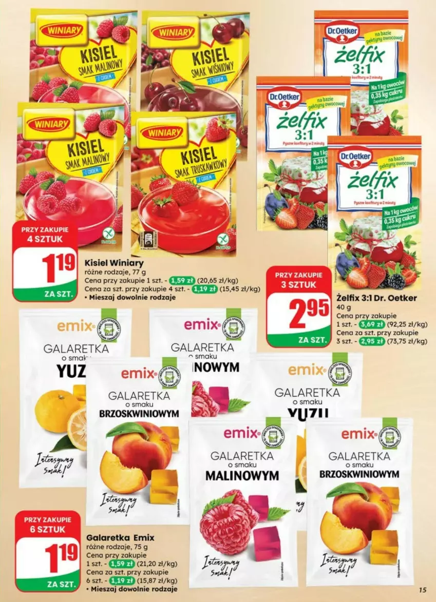 Gazetka promocyjna Dino - ważna 02.07 do 08.07.2025 - strona 7 - produkty: Dr. Oetker, Gala, Galaretka, Kisiel, Winiary