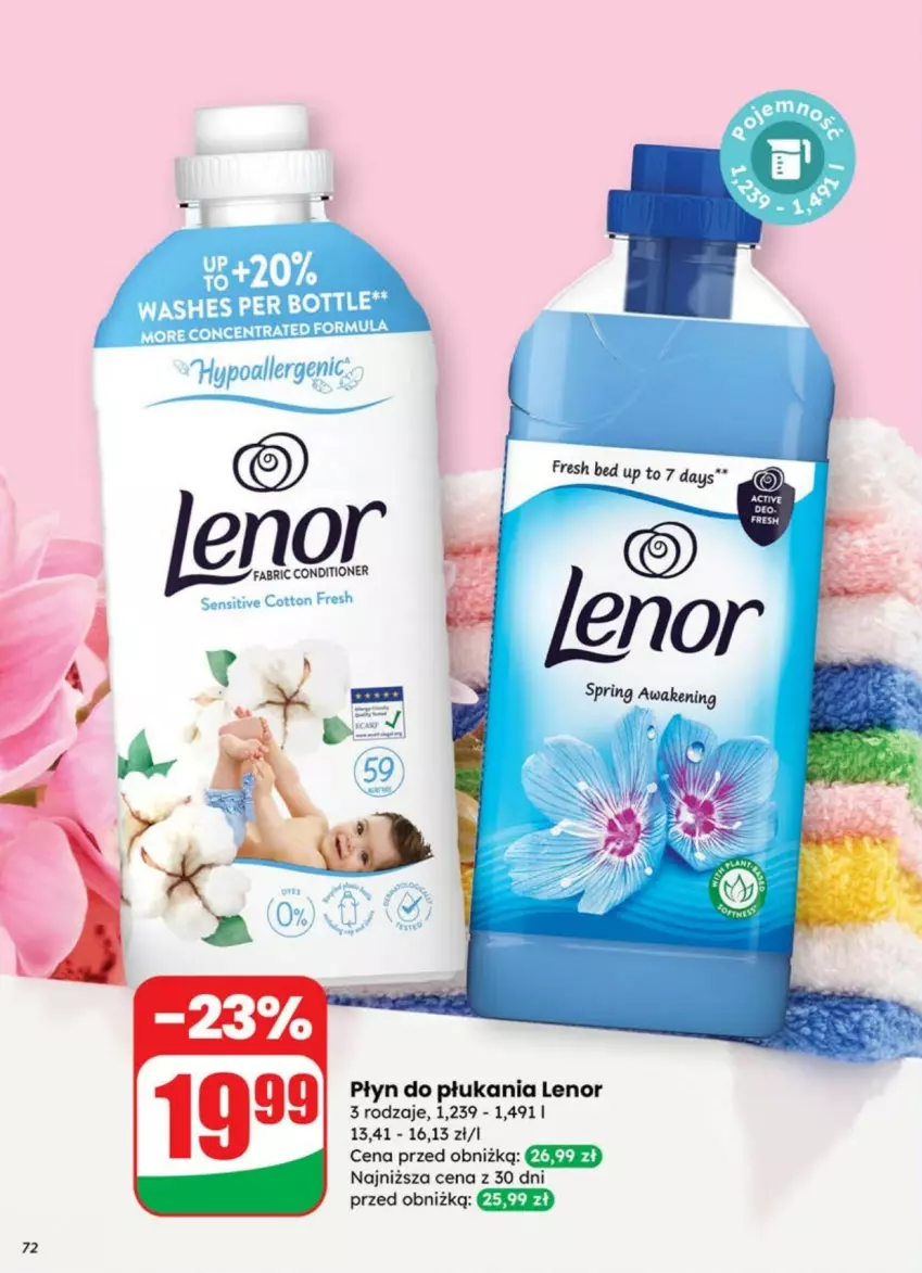 Gazetka promocyjna Dino - ważna 02.07 do 08.07.2025 - strona 70 - produkty: Fa, Lenor, Płyn do płukania