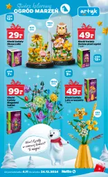 Gazetka promocyjna Netto - Katalog Zabawki 2024 - Gazetka - ważna od 24.12 do 24.12.2024 - strona 3 - produkty: Wazon, Bukiet, Klocki, Ogród