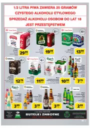 Gazetka promocyjna Carrefour - Gazetka Carrefour - Gazetka - ważna od 23.01 do 23.01.2022 - strona 11 - produkty: Piwa, Piwo, Gra, Somersby, Namysłów, Kasztelan, Heineken, Captain Jack, Kozel