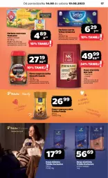 Gazetka promocyjna Netto - Artykuły spożywcze - Gazetka - ważna od 19.08 do 19.08.2023 - strona 17 - produkty: Tchibo, Nescafé, Kawa rozpuszczalna, Kawa ziarnista, Kawa mielona, Kawa, Herbata czarna, Tetley, Teekanne, Tchibo Family, Herbata, Herbata owocowa, Fa