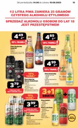 Gazetka promocyjna Netto - Artykuły spożywcze - Gazetka - ważna od 19.08 do 19.08.2023 - strona 19 - produkty: Piwa, Piwo, Koc, Gra, Somersby, Namysłów, Okocim, Mango