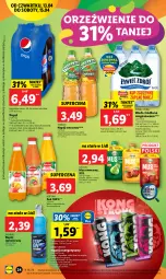 Gazetka promocyjna Lidl - GAZETKA - Gazetka - ważna od 15.04 do 15.04.2023 - strona 30 - produkty: Sok, Mus, Napój energetyczny, Morela, LANA, Pepsi, Fortuna, Napój izotoniczny, Tymbark, Woda, Wino, Mango, Napój, Mięta