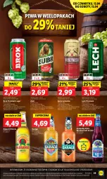 Gazetka promocyjna Lidl - GAZETKA - Gazetka - ważna od 15.04 do 15.04.2023 - strona 31 - produkty: Piwa, Gin, Gra, Somersby, Lack, Lech Premium
