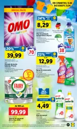 Gazetka promocyjna Lidl - GAZETKA - Gazetka - ważna od 15.04 do 15.04.2023 - strona 33 - produkty: Ludwik, Spray do czyszczenia, Tablet, Proszek do prania, Cillit Bang, Płyn do płukania, Fairy, Zmywarki, Tabletki do zmywarki, Fa