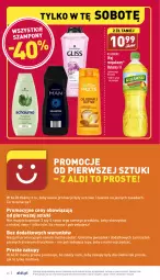 Gazetka promocyjna Aldi - Katalog spożywczy - Gazetka - ważna od 10.09 do 10.09.2022 - strona 26 - produkty: Kujawski, Mus, Szampon, Olej rzepakowy, Olej, Fa