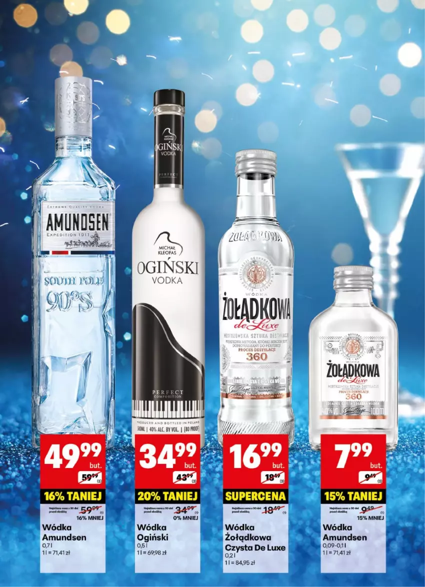Gazetka promocyjna Delikatesy Centrum - DeliBarek DC22-DC23 - ważna 26.05 do 08.06.2025 - strona 12 - produkty: Amundsen, Ogiński, Wódka