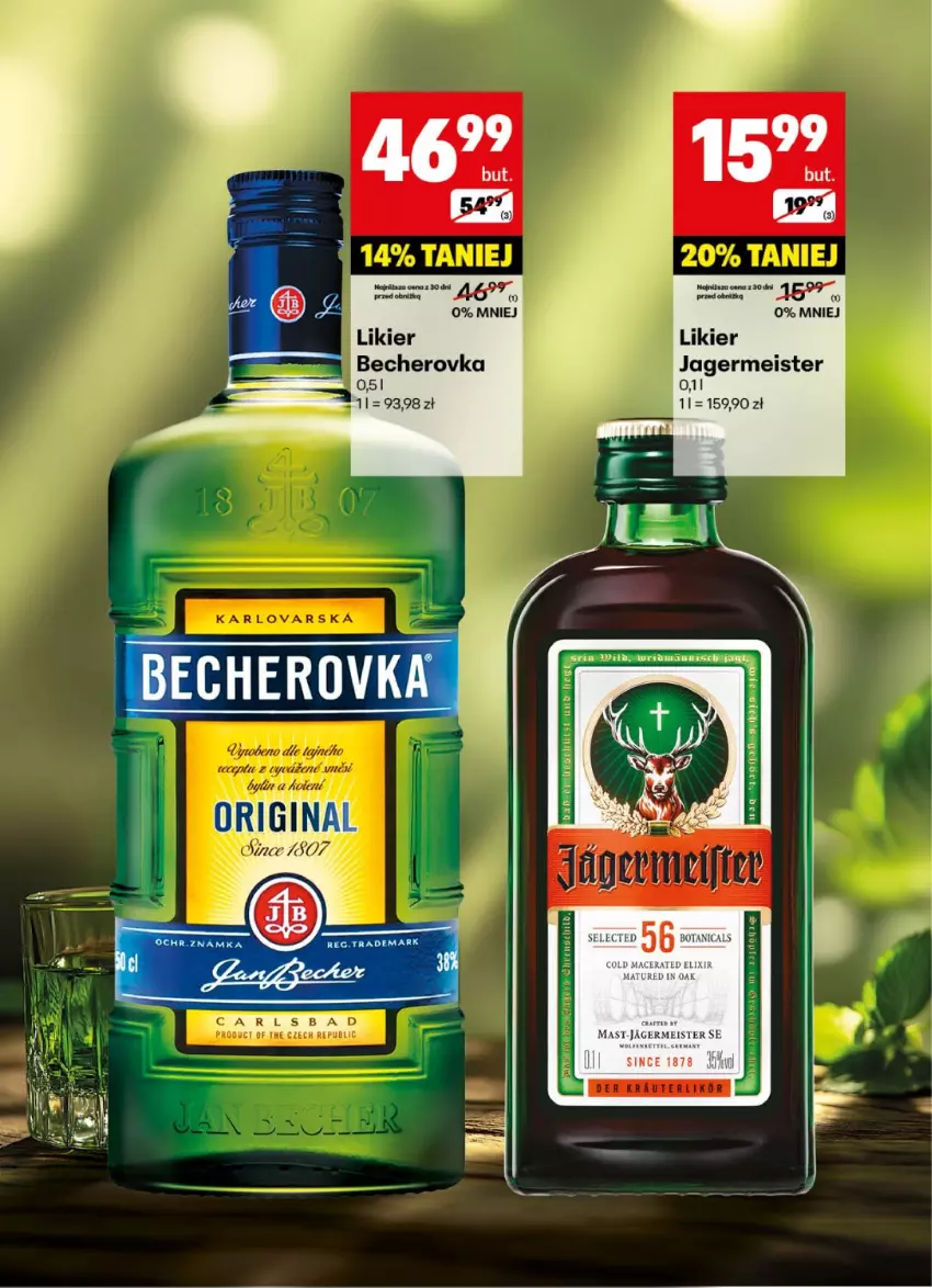 Gazetka promocyjna Delikatesy Centrum - DeliBarek DC22-DC23 - ważna 26.05 do 08.06.2025 - strona 20 - produkty: Jagermeister, Likier