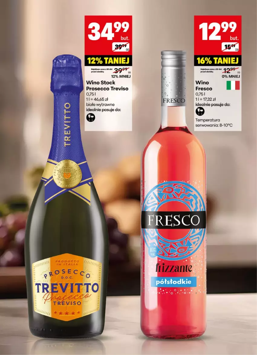 Gazetka promocyjna Delikatesy Centrum - DeliBarek DC22-DC23 - ważna 26.05 do 08.06.2025 - strona 6 - produkty: Fresco, Prosecco, Ser, Stock, Wino