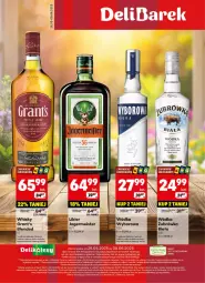 Gazetka promocyjna Delikatesy Centrum - DeliBarek DC22-DC23 - Gazetka - ważna od 08.06 do 08.06.2025 - strona 1 - produkty: Rum, Koc, Gra, Jagermeister, Wódka, Whisky, Wyborowa, Grant's