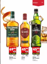 Gazetka promocyjna Delikatesy Centrum - DeliBarek DC22-DC23 - Gazetka - ważna od 08.06 do 08.06.2025 - strona 17 - produkty: STP, Gra, Bell, Whiskey, Whisky, Grant's, Tullamore Dew