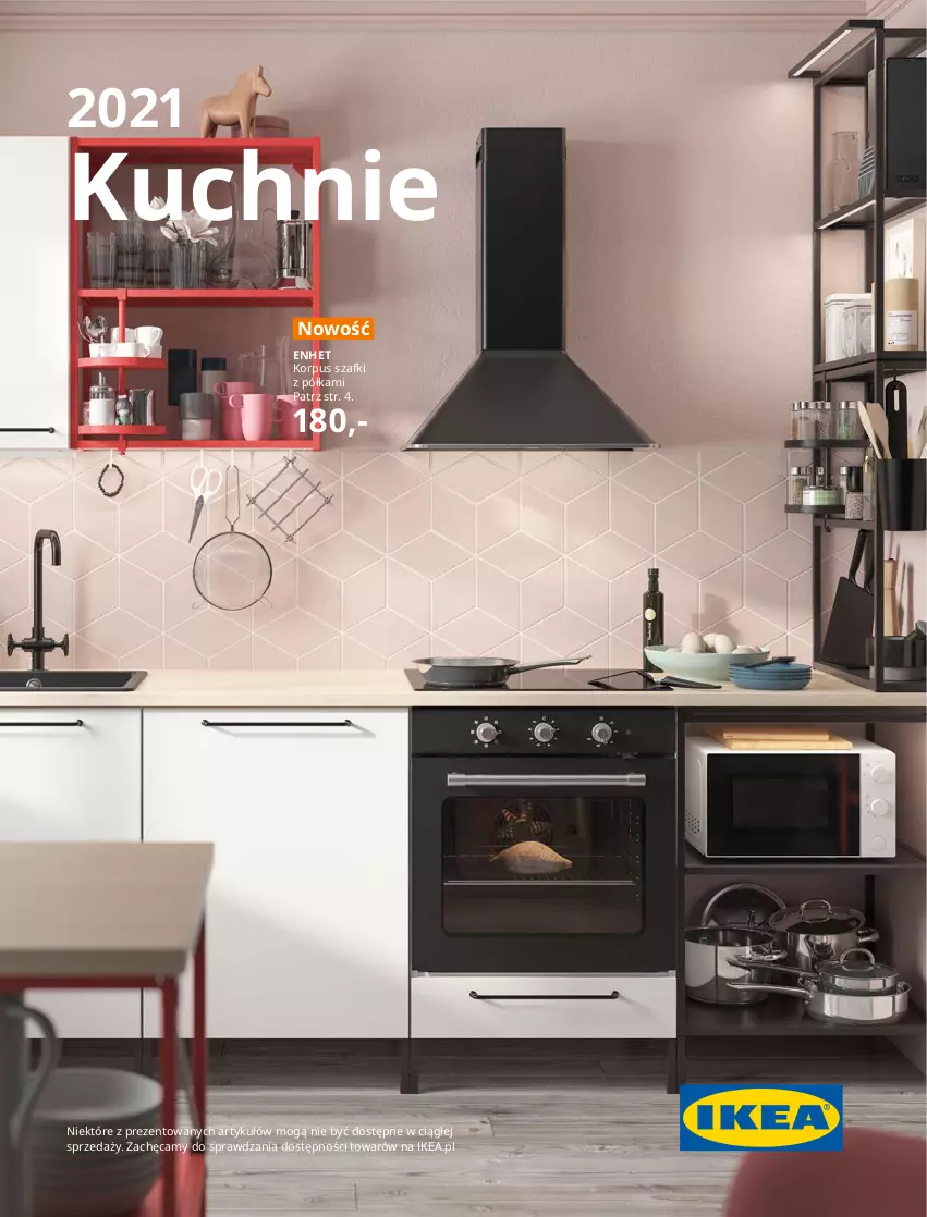 Gazetka promocyjna Ikea - Kuchnie 2021 - ważna 24.08.2020 do 31.07.2021 - strona 1 - produkty: Półka