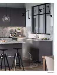 Gazetka promocyjna Ikea - Kuchnie 2021 - Gazetka - ważna od 31.07 do 31.07.2021 - strona 35 - produkty: Sok, Ser, Stołek, Kuchnia, Pojemnik, Szyna, Haczyk, Siedzisko, Drzwi, Fa
