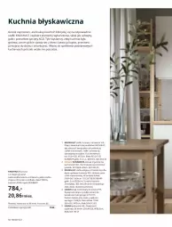 Gazetka promocyjna Ikea - Kuchnie 2021 - Gazetka - ważna od 31.07 do 31.07.2021 - strona 58 - produkty: Por, Zlew, Kuchnia, Organizer, Uchwyty, Tran, Szafka, Sport, Bateria, Gałka, Piekarnik, Drzwi, Okap