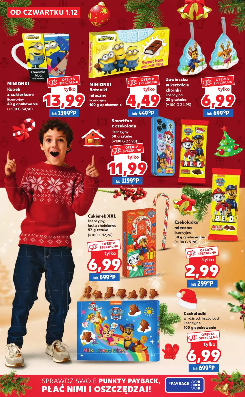 Gazetka promocyjna Kaufland - Oferta ważna od  01.12.2022 do 24.12.2022 lub do wyczerpania zapasów - ważna 01.12 do 24.12.2022 - strona 12 - produkty: Baton, Cukier, Kubek, Smartfon, Tonik