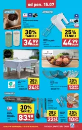 Gazetka promocyjna Aldi - Super okazje od poniedziałku - Gazetka - ważna od 20.07 do 20.07.2024 - strona 5 - produkty: Młynek do kawy, Ser, Młynek, Kosz, Mikser, Mikser ręczny, Owoce, Obrus