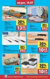 Gazetka promocyjna Aldi - Super okazje od poniedziałku - Gazetka - ważna od 20.07 do 20.07.2024 - strona 6 - produkty: Noż, Stek, Pojemnik, Deska do krojenia, Foremki