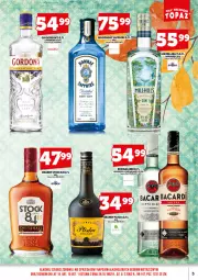 Gazetka promocyjna Topaz - Gazetka - Gazetka - ważna od 31.10 do 31.10.2025 - strona 7 - produkty: Pliska, Rum, Por, Gin, Bacardi, Gordon's, Stock, Brandy