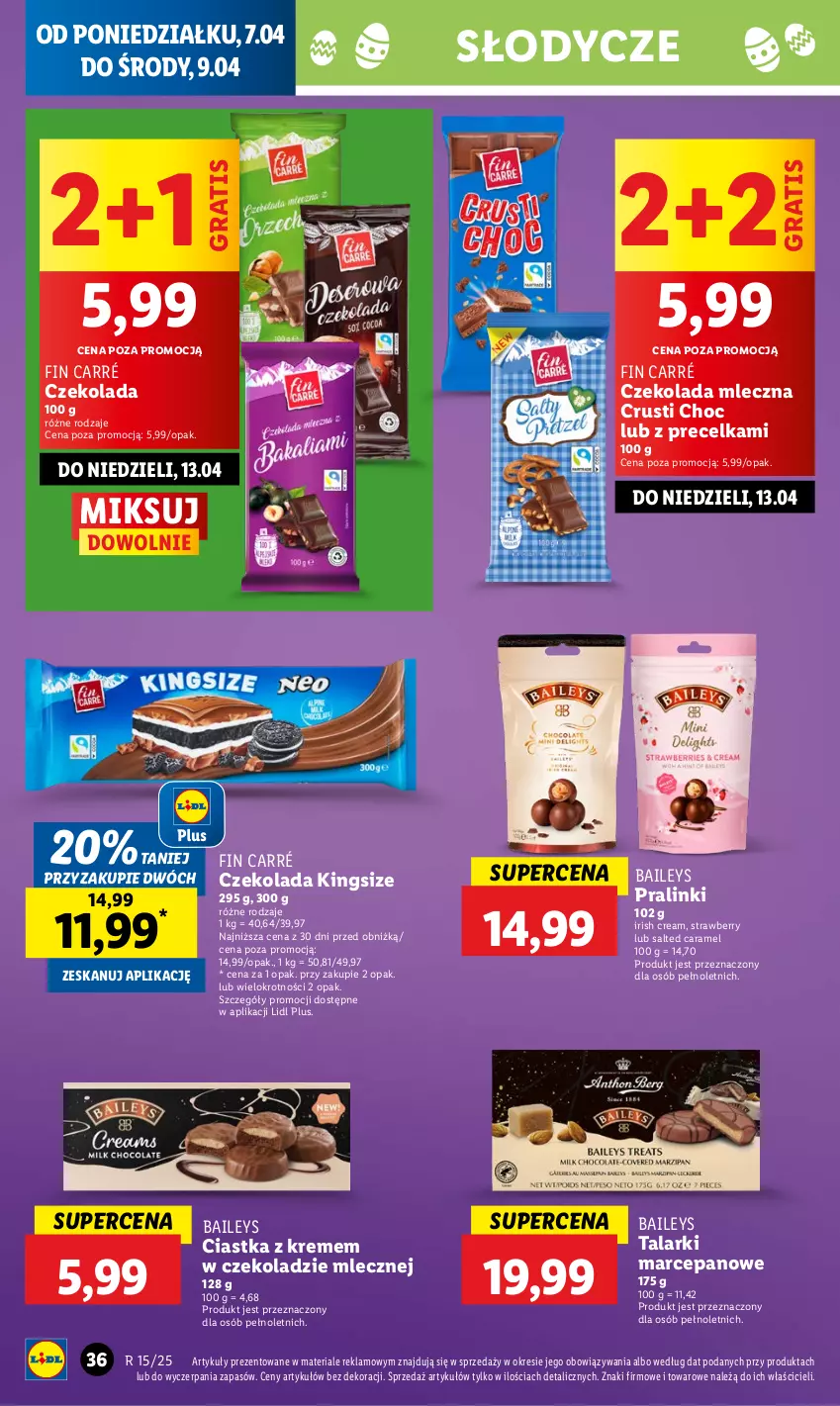 Gazetka promocyjna Lidl - GAZETKA - ważna 07.04 do 09.04.2025 - strona 40 - produkty: Ciastka, Czekolada, Czekolada mleczna, Gra, Rust