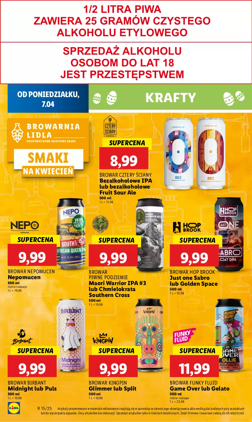 Gazetka promocyjna Lidl - GAZETKA - ważna 07.04 do 09.04.2025 - strona 52 - produkty: Cień