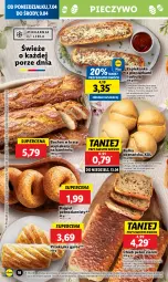 Gazetka promocyjna Lidl - GAZETKA - Gazetka - ważna od 09.04 do 09.04.2025 - strona 20 - produkty: Piec, Zapiekanka, Pieczarka, Pieczywo, Chleb, Bułka, Gyros