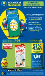 Gazetka promocyjna Lidl - GAZETKA - Gazetka - ważna od 09.04 do 09.04.2025 - strona 4 - produkty: Pilos, Mleko