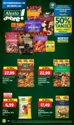 Gazetka promocyjna Lidl - GAZETKA - Gazetka - ważna od 09.04 do 09.04.2025 - strona 44 - produkty: Orzechy włoskie, Pistacje, Chipsy, Owoce, Owoce suszone