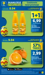 Gazetka promocyjna Lidl - GAZETKA - Gazetka - ważna od 09.04 do 09.04.2025 - strona 5 - produkty: Sok, Ser, Gra, Pomarańcze, Deser