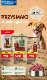 Gazetka promocyjna Lidl - GAZETKA - Gazetka - ważna od 09.04 do 09.04.2025 - strona 60 - produkty: Kurczak, Ryż, Pur, Stek, Przysmaki, Baton, Kabanos, Przysmak dla psa