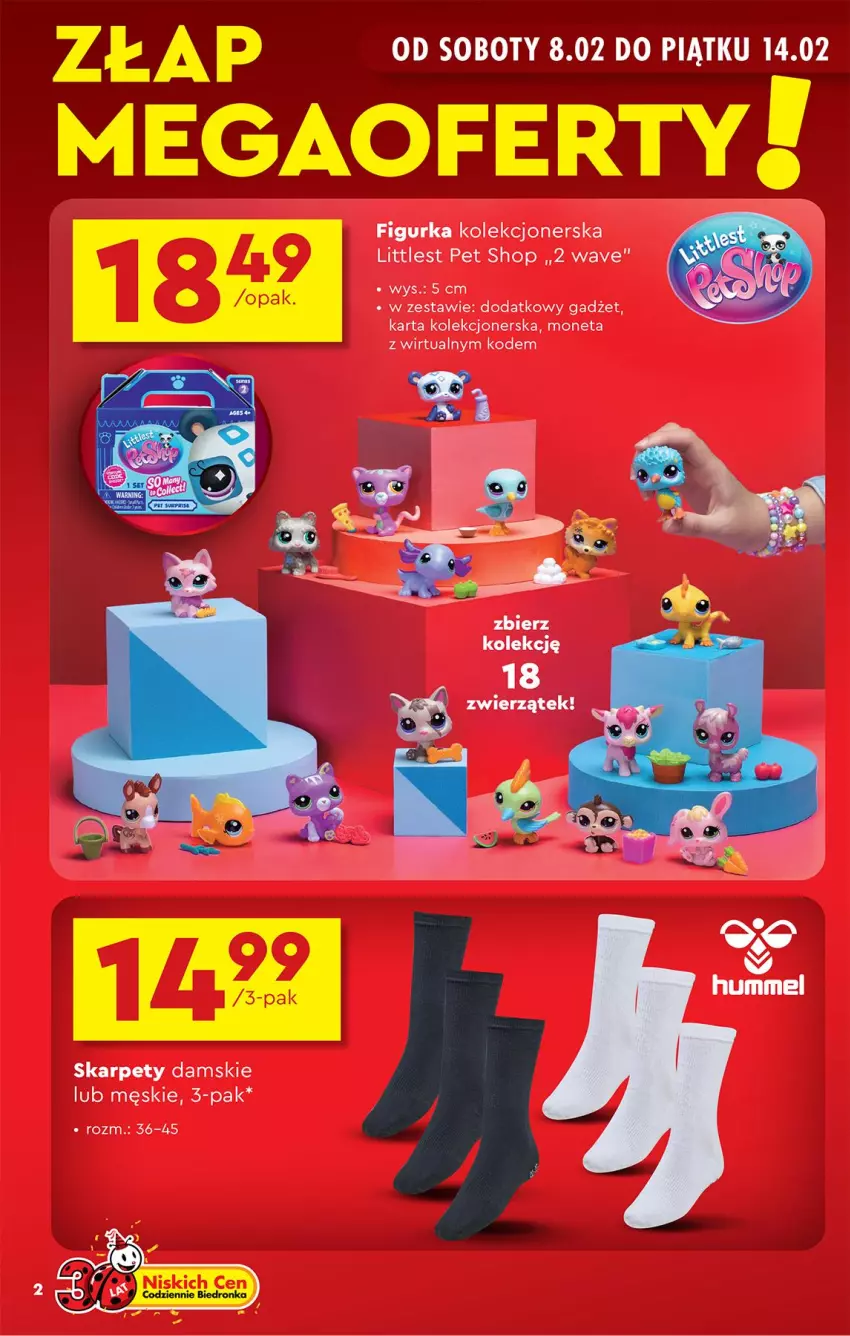 Gazetka promocyjna Biedronka - Okazje Tygodnia - ważna 08.02 do 22.02.2025 - strona 2 - produkty: Karp, Littlest Pet Shop