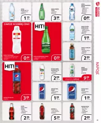 Gazetka promocyjna Selgros - Extra Oferta - Gazetka - ważna od 31.08 do 31.08.2021 - strona 21 - produkty: Nałęczowianka, Top, 7up, Mirinda, Coca-Cola, Napoje, Pepsi, Znicz, Fanta, Woda, Sprite, Mango, Napój, Kokos, Fa
