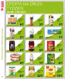 Gazetka promocyjna Selgros - Extra Oferta - Gazetka - ważna od 31.08 do 31.08.2021 - strona 38 - produkty: Koncentrat pomidorowy, Ser, Gra, Cukier, Rama, Jogurt, Parówki, Herbata czarna, Lipton, Miód, Kabanos, Cukier trzcinowy, Herbata, Ocet, Jogurt pitny, Groszek