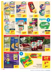 Gazetka promocyjna Carrefour - Gazetka Market - Gazetka - ważna od 04.09 do 04.09.2021 - strona 10 - produkty: Ser topiony, Lubella, Makaron, Nutella, Top, Sok, Ser, Bell, Kaktus, Kosz, Mlekovita, Serek kanapkowy, Dżem, Lody, Serek, Sokół, Zielona Budka, Hochland, Danio, Bella, Almette, Nestlé, Knorr, Mleko