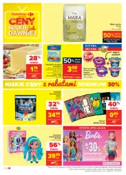 Gazetka promocyjna Carrefour - Gazetka Market - Gazetka - ważna od 04.09 do 04.09.2021 - strona 2 - produkty: Ryż na mleku, Belriso, Ser, Ryż, Finish, Zott, Tablet, Smakija, Kosz, Barbie, Mattel, Mąka, Edam, Podravka, Zmywarki, Tabletki do zmywarki, Pomidory, Pomidory krojone