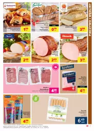 Gazetka promocyjna Carrefour - Gazetka Market - Gazetka - ważna od 04.09 do 04.09.2021 - strona 7 - produkty: Piec, Kurczak, Polędwica, Krakus, Ser, Por, Gry, Kurczak gotowany, Parówki, Szynka, Tarczyński, Wędlina, Sport, Morliny, Pieczywo, Danio, Kabanos, Chleb, Ciabatta, Olewnik, Bułka