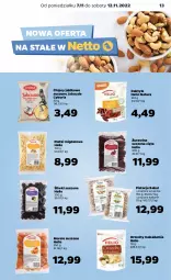 Gazetka promocyjna Netto - Artykuły spożywcze - Gazetka - ważna od 12.11 do 12.11.2022 - strona 13 - produkty: Pistacje, Chipsy, Daktyle, Helio