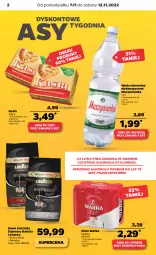 Gazetka promocyjna Netto - Artykuły spożywcze - Gazetka - ważna od 12.11 do 12.11.2022 - strona 2 - produkty: Piwa, Piwo, Mus, Gra, Kawa ziarnista, Kawa, Warka, Muszynianka, Lavazza, Woda mineralna, Woda, Kasia