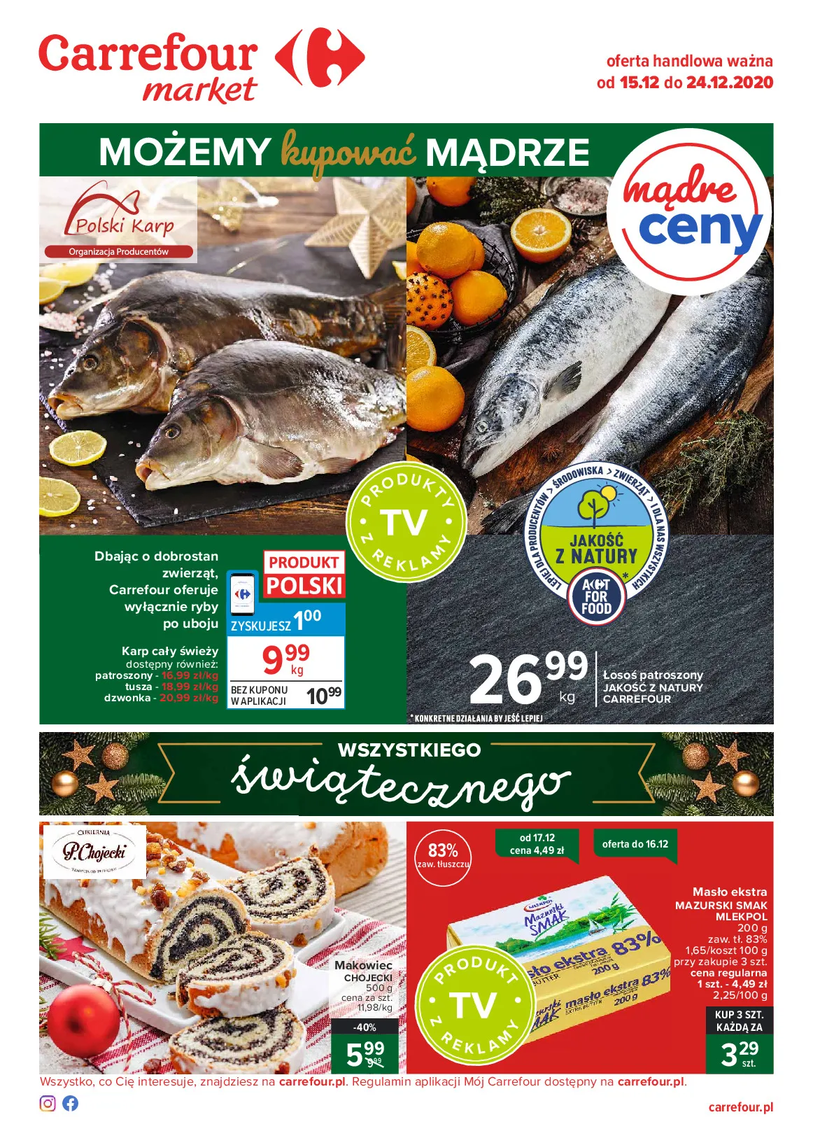 Gazetka promocyjna Carrefour - Carrefour Market - ważna 15.12 do 24.12.2020 - strona 1