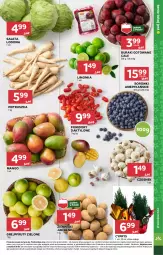 Gazetka promocyjna Stokrotka - Market - Gazetka - ważna od 27.11 do 27.11.2024 - strona 5 - produkty: Warzywa, Pietruszka, Sałata lodowa, Czosnek, Ziemniaki, Sałat, Buraki, Limonka, Owoce, Mango, Pomidory, Mięso, Grejpfrut