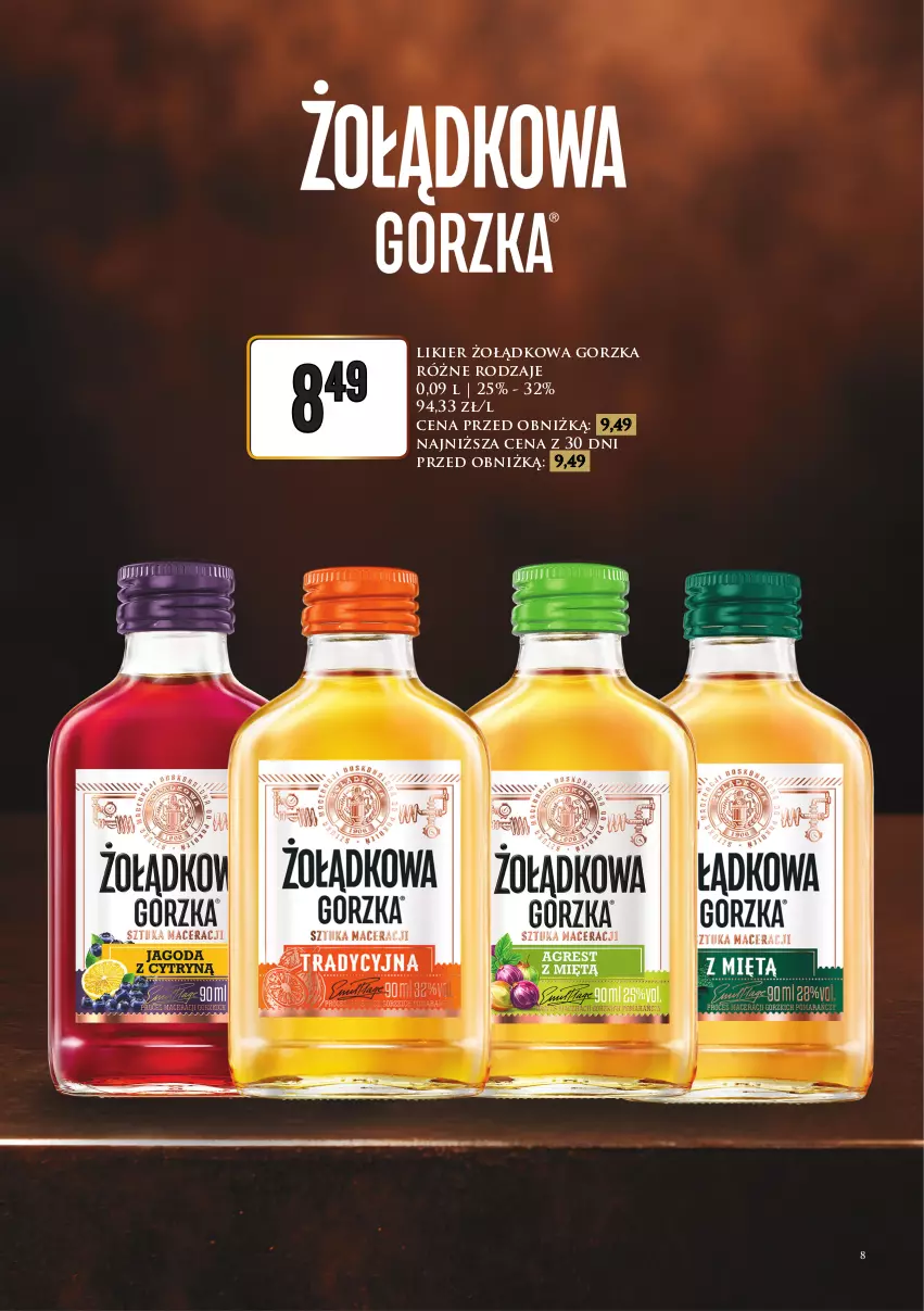 Gazetka promocyjna Dino - Katalog alkoholowy - ważna 31.07 do 06.08.2026 - strona 8 - produkty: Likier