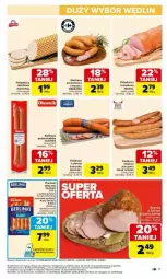 Gazetka promocyjna Carrefour - Gazetka - ważna od 22.03 do 22.03.2025 - strona 11 - produkty: Piec, Polędwica, Kiełbasa podwawelska, Wawel, Morliny, Kiełbasa, Olewnik, Berlinki, Fa