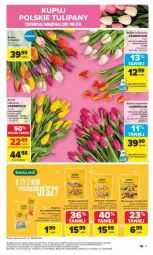 Gazetka promocyjna Carrefour - Gazetka - ważna od 22.03 do 22.03.2025 - strona 5 - produkty: Por, Isla, Tulipan, Mieszanka studencka, Kosz, Bukiet, Bakalland, Fa