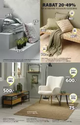 Gazetka promocyjna Jysk - Oferta tygodnia - Gazetka - ważna od 22.03 do 22.03.2022 - strona 3 - produkty: Koc, Stolik, Półka, Mars, Roślina sztuczna, Siedzisko, Fotel, Flora, Poduszka, Dywan