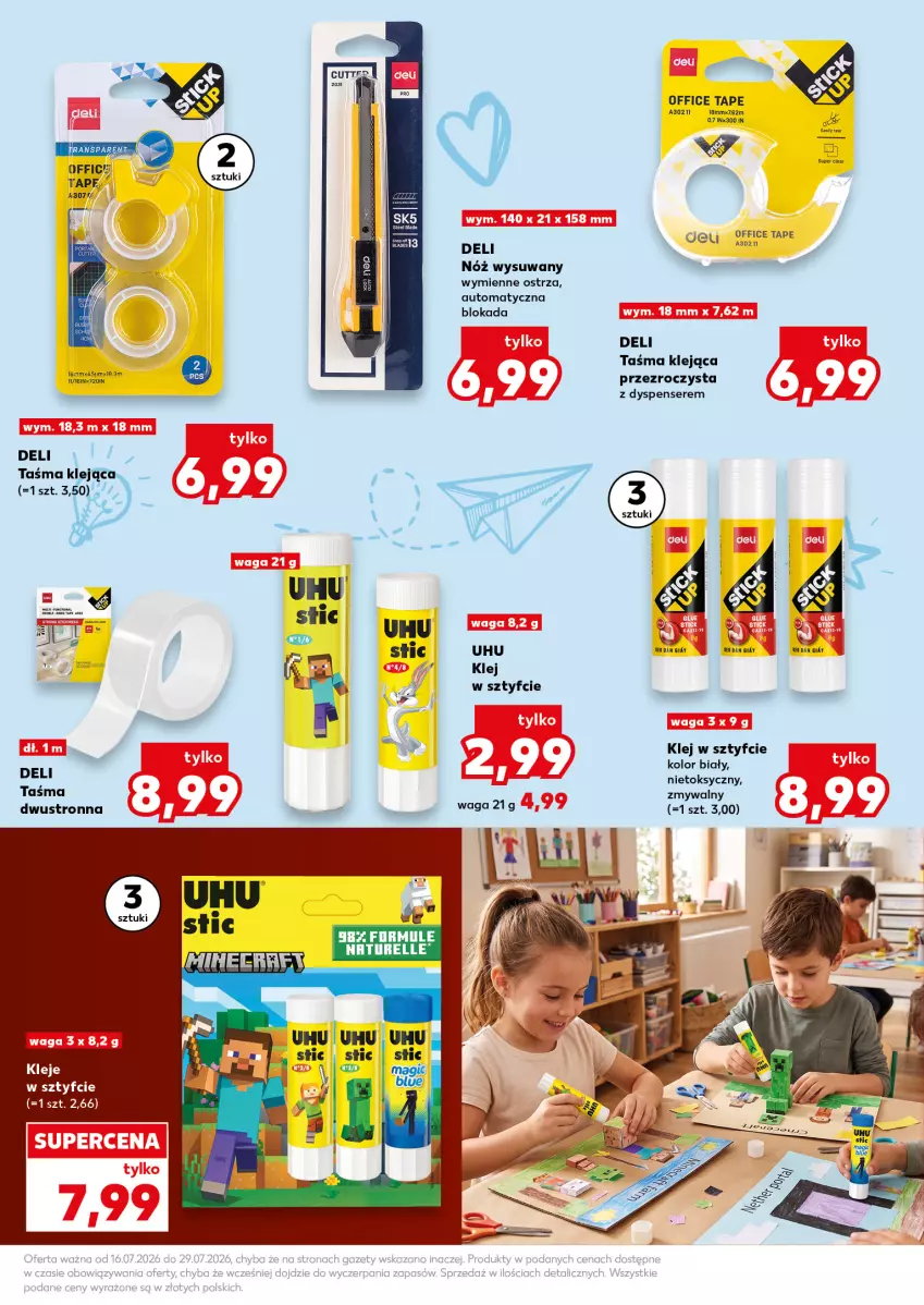 Gazetka promocyjna Kaufland - Kaufland - ważna 16.07 do 29.07.2026 - strona 9 - produkty: Klej, Mule, Naturell, Ser, Tran, UHU, Waga