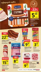 Gazetka promocyjna Intermarche - Gazetka Intermarche - Gazetka - ważna od 13.09 do 13.09.2023 - strona 15 - produkty: Kurczak, Sok, Sokołów, Parówki, Madej Wróbel, Szynka, Tarczyński, Morliny, Boczek, Kiełbasa, Olewnik