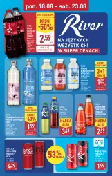 Gazetka promocyjna Aldi - Artykuły przemysłowe i tekstylia - Gazetka - ważna od 23.08 do 23.08.2025 - strona 2 - produkty: Gra, Ice tea, Coca-Cola, Oranżada, Napój izotoniczny, Napój
