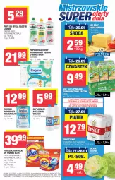 Gazetka promocyjna Spar - EuroSpar - Gazetka - ważna od 25.01 do 25.01.2023 - strona 15 - produkty: Piwo, Ludwik, Sok, Rum, Gin, Do mycia naczyń, Papier, Tyskie, Płyn do mycia naczyń, Tera, Papier toaletowy, Odplamiacz, Vizir, Ręcznik, Tymbark, Płyn do mycia, POLMLEK, Kapsułki do prania